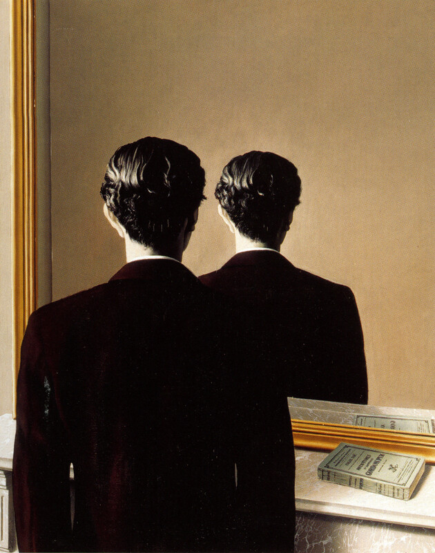 Para no ser reproducido, por Magritte